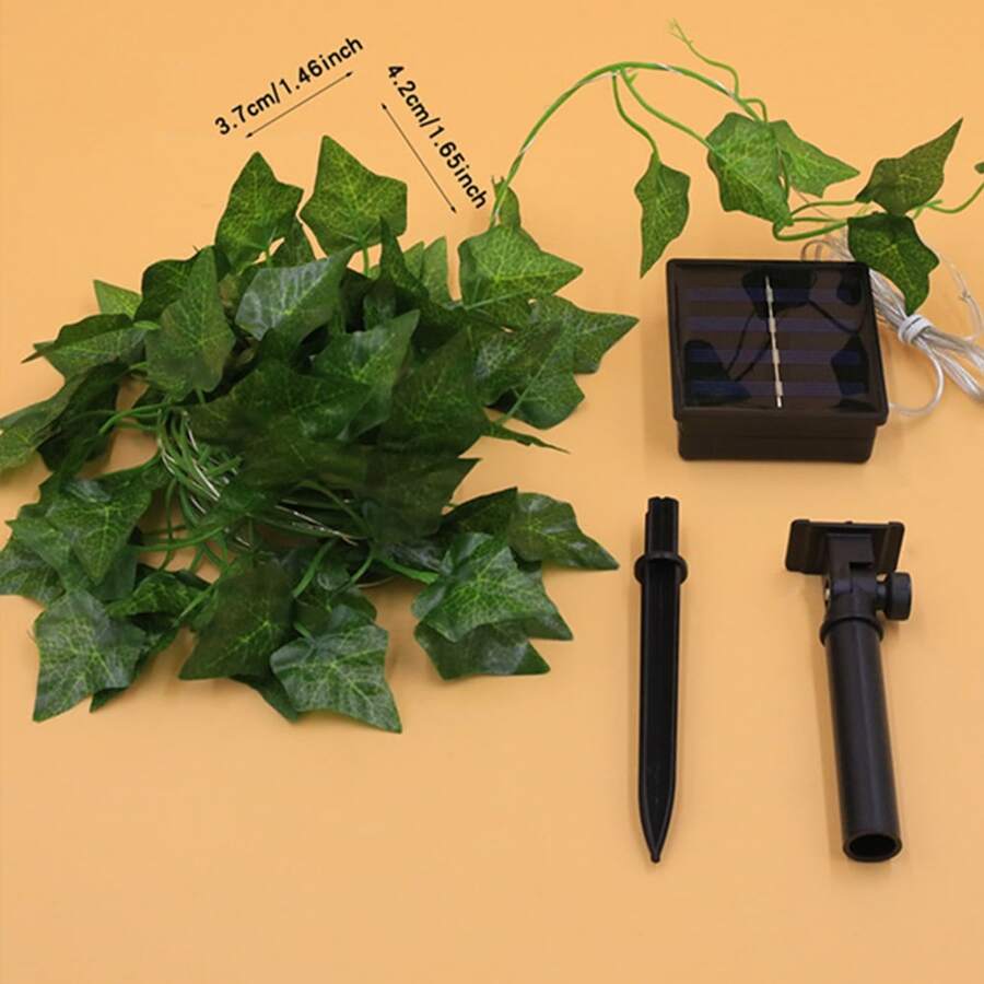 Solar Rope Lights Artificial Flower Fairy Light Fence Fairy Lights