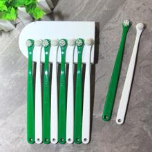 10入組貓用牙刷、狗用牙刷、迷你圓頭軟毛牙刷、溫和寵物牙刷、長柄牙刷,適用於小貓小狗及中大型犬牙齒護理,共兩種顏色 - 彩色 - 查看 10