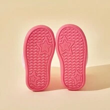 1pair Cartoon Children's Rubber Boots For Girls, Fashionable Style - Pink - View 5