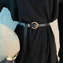 Women Belts - 黑色 - 查看 1
