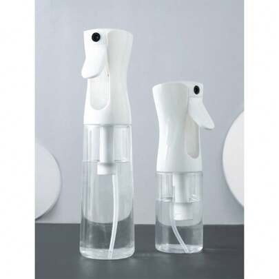 1pc Multipurpose High-Pressure Continuous Water Spray Bottle For Face, Cosmetics, And Plants, With Ultra-Fine Mist And Refillable Feature, Green Color