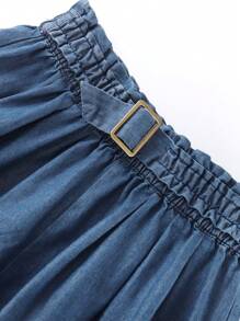 Annil Tween Girls  Denim Shorts Summer  Casual Sweet And Stylish Pants Versatile