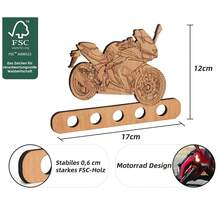 Giftota - Original Birthday Money Gift Wood - Money Gift For Bicycle - Aeroplane - Wedding - Ship - Car Wooden Gifts - Money Gift For Friends, Family, Lovers, Cyclists - Multiple Styles - 摩托車,摩托車手 - 查看 2