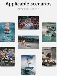 Bolso de celular PVC impermeable exterior - Negro - Ver 5