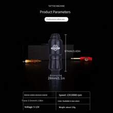 1pc Authentic Rocket Design Tattoo Pen/Tattoo Gun