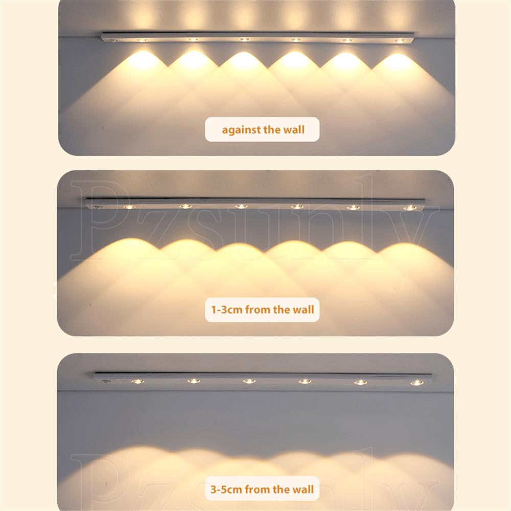 Lampe LED Placard, IBAYE Détecteur De Mouvement Sous Les Lumières De L