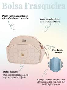 Maternity Bag Kit With Changing Pad Baby Boy Girl Unisex 3 Pieces - 米色 - 查看 6