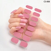 A Complete Set Of Decorative Nail Patches, Japanese And Korean Style Women's Nail Patches To Instantly Enhance Your Look. Suitable For Parties, Dances, Daily Casual Wear, Easy To Install And Disassemble