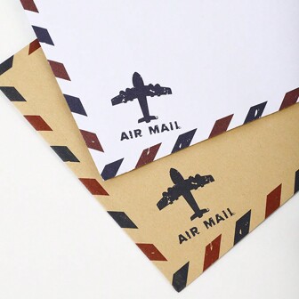 10/20/30pcs/Set Vintage Envelopes, Kraft Envelopes, B6 Creative Postcards And Protective Envelopes, European And American Style Back To School
