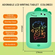 Deer Design Unicorn Lcd Writing Tablet, Reusable Electronic Handwriting Board With Animal Drawing For Learning And Doodling, Toy Made Of Abs - Multicolor - View 16