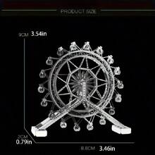 Diy Stainless Steel Metal Assembly Toy, Puzzle Game, Home Decor Ornament, Gift For Friends And Festivals - Metal Puzzle - View 12