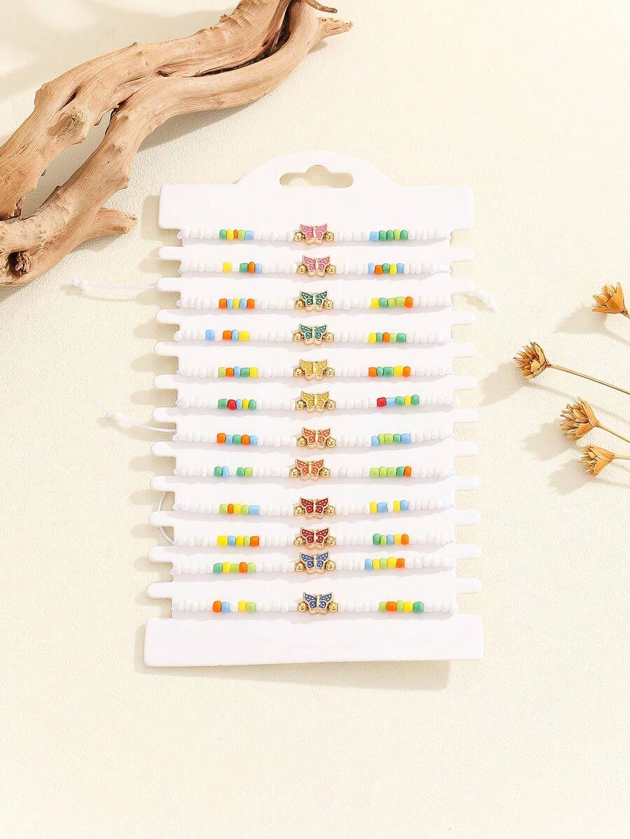 Pack De 12 Pulseras De Amistad De Fútbol Con Cuentas – Cordón De Cera Ajustable (14-28 Cm), Ligeras (3.2 G), Diseños Clásicos Y Coloridos, Ideales Para Fans Y Torneos