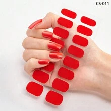 A Complete Set Of Decorative Nail Patches, Japanese And Korean Style Women's Nail Patches To Instantly Enhance Your Look. Suitable For Parties, Dances, Daily Casual Wear, Easy To Install And Disassemble