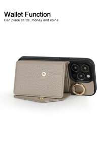 Lanyard 1 Pc Wallet-Style Phone Case With Strap, Crossbody Leather Shockproof Phone Pouch Fits 16, 15, 14, 13, 12, 11 Pro Max, Galaxy S21, S22, S23, S24, S25 Plus Ultra, Pixel 5A, 5G, 6, 7, 8 Pro
