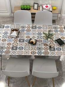 1入組自粘式廚房家具牆貼,防油diy自粘式壁紙,陶瓷磁磚浴室壁紙,3d乙烯基防水材質 - 彩色 - 查看 7