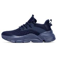 Mens Running Tennis Shoes Slip On Walking Fashion Athletic Sneakers Work Gym Shoes Comfort Lightweight Mesh Soft Sole… - 深蓝 - 查看 4