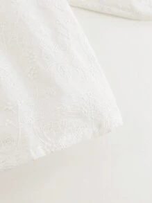 MARC&JANIE Jong meisje Nieuw Chinese stijl 3D Geborduurde bloemen Kraag Lange mouwen Qipao jurk , Lente