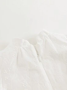 MARC&JANIE Jong meisje Nieuw Chinese stijl 3D Geborduurde bloemen Kraag Lange mouwen Qipao jurk , Lente