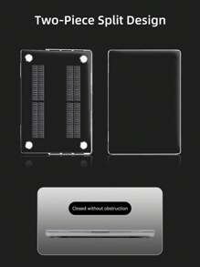 Túi đựng máy tính xách tay tương thích với Macbook Air 13 15 M2 A2681 A2941 A2337 A2338 M1 14 A2442 A2779 Touch Bar cho Pro 16 A2485 A2780 - Trong sáng - Xem 6