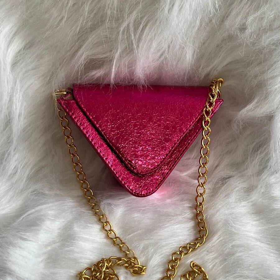 Women Shoulder Bags - 玫紅色 - 查看 1