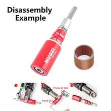 XINDELL 自行車減震橡膠套安裝工具鋼製安裝拆卸懸架背衝擊總成橡膠套工具,自行車後避震器du橡膠套工具 適用於fox Rockshox 10.7mm / 12.5mm - 金色 - 查看 7