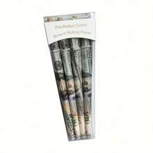 8pcs/Box American Dollar Pattern Cigarette Rolling Paper, 110mm Cigarette Cone Tube, Smoking Accessories Boy Valentine Heart Women's Valentine
