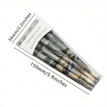 8pcs/Box American Dollar Pattern Cigarette Rolling Paper, 110mm Cigarette Cone Tube, Smoking Accessories Boy Valentine Heart Women's Valentine