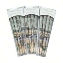 8pcs/Box American Dollar Pattern Cigarette Rolling Paper, 110mm Cigarette Cone Tube, Smoking Accessories Boy Valentine Heart Women's Valentine
