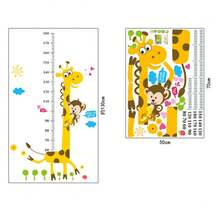 Cartoon Baby Growth Measurement Tool Height Chart Wall Sticker, Removable, Children Room Decoration - 45*60 Eye Chart - View 9