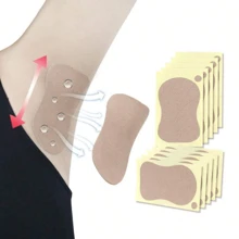 10pcs Underarm Sweat Pads, Washable Underarm Sweat Absorbing Sheets, Dress Sweat Absorbing Liner, Moisture Wicking And Odor Eliminating Pads, 3.54in Length