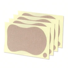 10pcs Underarm Sweat Pads, Washable Underarm Sweat Absorbing Sheets, Dress Sweat Absorbing Liner, Moisture Wicking And Odor Eliminating Pads, 3.54in Length