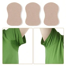 10pcs Underarm Sweat Pads, Washable Underarm Sweat Absorbing Sheets, Dress Sweat Absorbing Liner, Moisture Wicking And Odor Eliminating Pads, 3.54in Length
