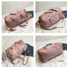 Travel Duffel Bags - 藕粉色 - 查看 5