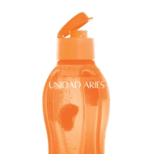 Botella Para Agua Eco Twist Capacidad 1L Tupperware - Naranja - Ver 2
