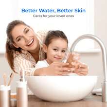 Waterdrop Under Sink Water Filter For Face Care, Soft Water, Lower TDS, Strontium-Enriched, Reduce 99.9% Of Baçtёria In Bathroom Sink Faucet, Reduces Skin Redness And Irritation, WD-BFU1 - Pink - View 6