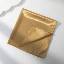 Unisex 50*50cm Màu trơn Satin Khăn choàng đầu mềm mại cho quần áo bảo hộ lao động, các môn thể thao ngoài trời như khăn rằn đi xe đạp, dây buộc tóc, băng đô Lý tưởng để tôn lên vẻ ngoài của bạn - 50 khăn vuông màu trơn - Xem 16
