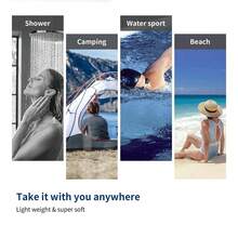 1 Miếng Núi & Hồ Mẫu Quá lớn Khăn đi biển , Kích thước lớn , Siêu hấp thụ , Tốt Chất xơ Khăn đi biển , 59"x29" , Mùa hè Thiết yếu , Thích hợp Đối với Trẻ em , Nam , NỮ , Cô gái , Con trai , Chống gió , , bờ biển , Buổi tiệc , Khô Du lịch , Cắm trại , bờ biển Phụ kiện , Ngày lễ Thiết yếu Qủa tặng - Hồng - Xem 6