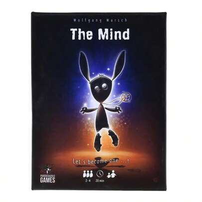 The Mind Card Game- Family-Friendly Board Games - Game Night - Card Games For Adults (2-4 Players) Christmas Gifts Christmas, Gaming Gift, Family Gathering Entertainment Games Board Game Cards, Friend Gathering Cards, Holiday Travel Entertainment Games, Board Games, Board Game, Games Night, Travel Activities