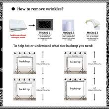 1pc Aint Nothing But A Gangsta Party Decoration Chain Gangsta Turban Backdrop For Hip Hop Birthday Party - Black and White - View 6