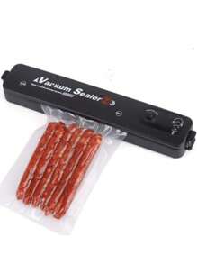 Domestic Vacuum Sealer Machine For June Festivals, Portable Packaging Machine, Dual Voltage, Hermetic Food Sealer - Black - View 3