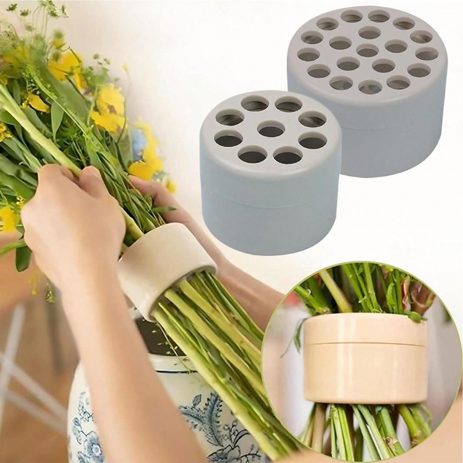 Spiral Ikebana Stem Holder, New Spiral Stem Holder For Vases Bouquet