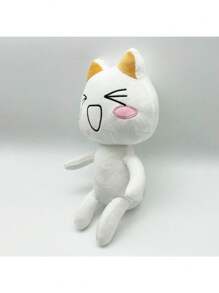 Adorable Doraemon Cat Plush Toy Collection - Fun And Cute Anime Gift For Teenagers And Collectors - White - View 3