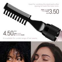 SHE LOVES Pluma Temporal De Tinte Para Cabello, Palo De Tinte Para Cubrir El Cabello Blanco Y Gris, Palo De Teñido De Cabello Duradero, Ocultador De Raíces De Cabello Que Camufla Instantáneamente El Cabello Gris #03 Negro