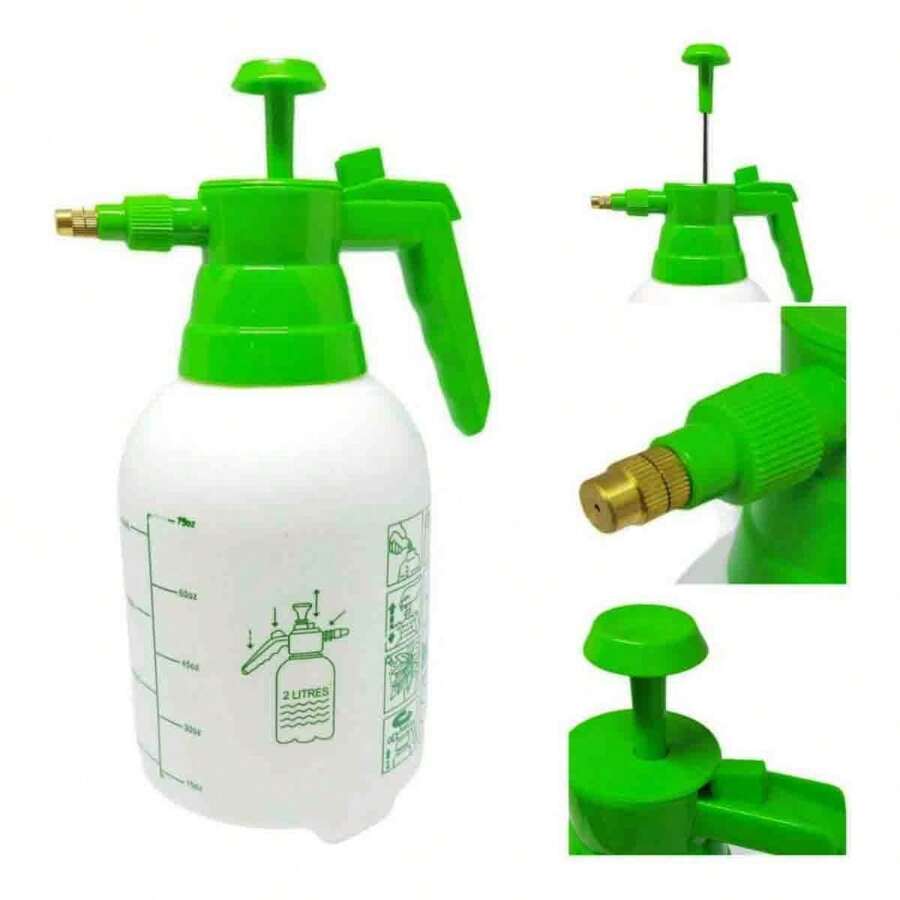 Pulverizador Manual Pressão 2 Litros Compressão Borrifador