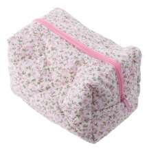 印花拉鍊化妝包收納組織化妝品便攜手提包化妝包大容量旅行化妝袋化妝品收納袋