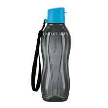Botella Para Agua Eco Twist Capacidad 500ml Tupperware - Negro azul - Ver 1