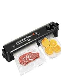 Domestic Vacuum Sealer Machine For June Festivals, Portable Packaging Machine, Dual Voltage, Hermetic Food Sealer - Black - View 1