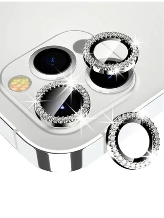 3pcs Of Camera Lens Protective Film Suitable For IPhone 17 16 15 14 13 12 11 Pro Max Metal Ring Protective Lens Film Suitable For IPhone 11 12 13 14 Plus 14Pro Max/15promax