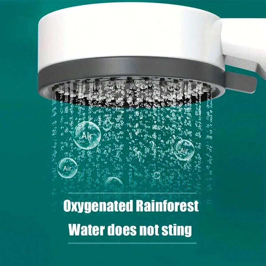 1pc Pressurized Shower Head With Filter And 10Mode Handheld Spray