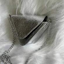 Women Shoulder Bags - 銀色 - 查看 2